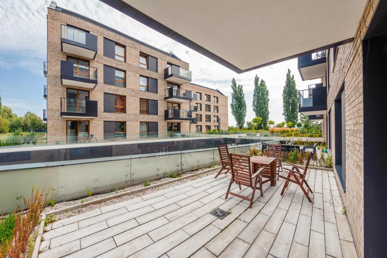 Apartamenty Sun & Snow Front Park Danzica Esterno foto